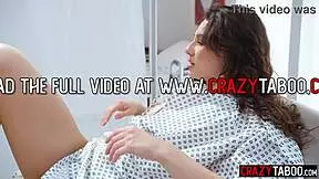 In the hospital, impatient Liz Jordan fucks the big-ass hot MILF doctor after masturbating.