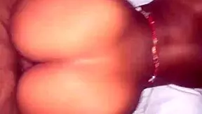 gorgeous light skin babe spreading pretty pussy and ass gets fucked all night