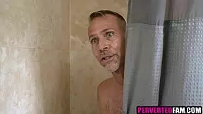 step daughter learning anal sex from daddy with deep fucking