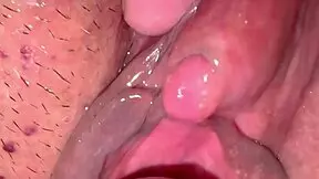 I captured my amateur pink pussy 195 days after losing my virginity, feeling so emotional.