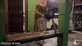 take your girlfriend to a friend to have sex outdoor