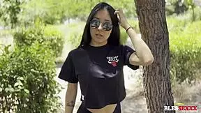 is this virgin teen 18+ ready for her first casting blowjob?