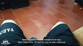 when the wife is away my boss makes me wear a cute outfit for housework and always ends up fucking me - part 1