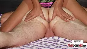 Naughty Amateur Thai Massage Teen Fong Fucked By Horny European Client