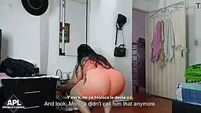 when the wife is away my boss makes me wear a cute outfit for housework and always ends up fucking me - part 1