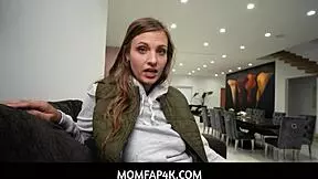 Momfap4k - Would You Like To Spray My Big Booty Stepson Hot Stepmom Kenzie Love Asked.