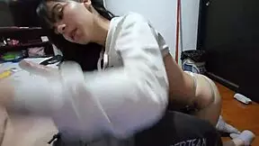 Laura Rides Brother-In-Law Secretly With Sexy Body