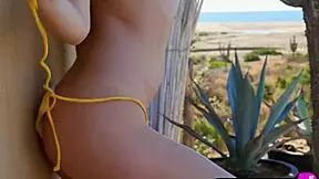 Blonde Olivia Preston Shows Off Petite Body
