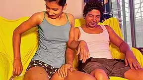 Rough Anal Fucking With Cute Girlfriend Sistya!