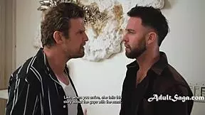 ember snow, short asian, fucked in threesome with double penetration