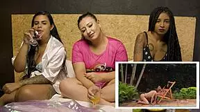 React Ao Filme Bobeou Dançou - Sant Assiste Seu Primeiro Porno Com Ariella Ferraz E Amanda Borges Fazendo Anal