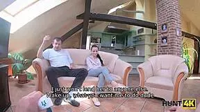 hunt4k young lovers fuck outdoors for cash since they can't leave the city