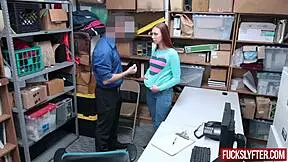 Ornella Morgan steals merchandise and gets fucked by officer
