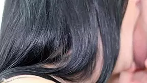 Princess swallows every drop of cum in deepthroat