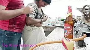 Drunken son-in-law fucks mother-in-law hard in Hindi on country ranch.