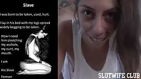 Skinny blonde candie cross reads nasty texts while getting brutally doggystyle pounded