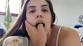 Roleplay Involves Giving Stepbrother a Blowjob