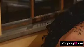 Classy Babe Reveals All-Natural Body In Lingerie