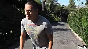 In Wankz fantasy, a blonde celebrity endures rough fucking and blowjob.