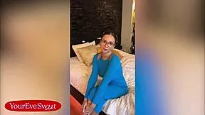 glasses on i play with my wet pussy for you - eve sweet