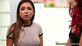 Ginger Stepmom Scissors Teen After Oral Passion