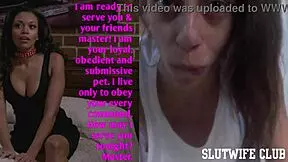 Skinny blonde candie cross reads nasty texts while getting brutally doggystyle pounded