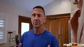 Peter and Katee share intense forbidden sex lesson.