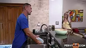 Peter and Katee share intense forbidden sex lesson.