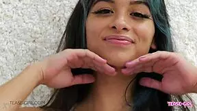 Is this brunette teen with perfect body horny enough for you?