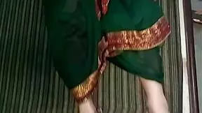 Indian newly married girl gets fucked on chair in hindi sex video