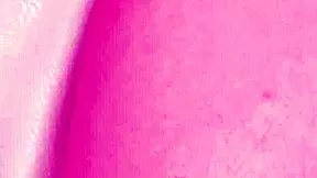 charming blonde gets naked for close-up massage