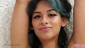 Is this brunette teen with perfect body horny enough for you?