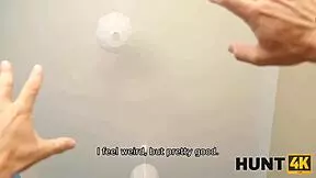 czech european girl with braces parties early morning