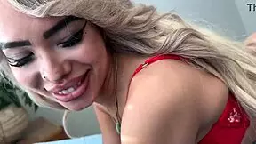 spying on horny latina step sister luna luxe in household fantasy