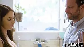 Big Boobs Teen Stepdaughter Desperate For Stepdaddys Attention