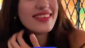 horny 18yo brunette sucks balls hard petite latina gostosa busty big tits deepthroat mouth fuck rimjob rimming