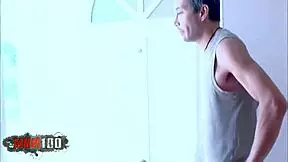 Safia oriental beauty in her first and unique porn video gets rough interracial fuck.