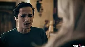 Young Stepson Fucks Lonely Milf Stepmom!