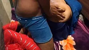 Doggy style fuck with padosi bhabhi, kissing and dirty talk.