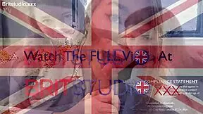 Hot british teen 18+ eats cum