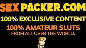 blonde hotel receptionist welcomes me in her tight asshole