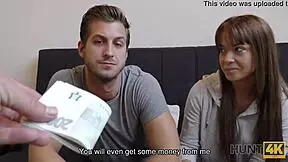 Tricky guy fucks hot chick for cash