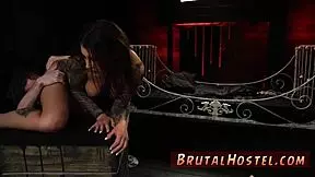 Rough b slapping the chicks show off their taut tanned