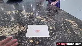 step daughter didnt realize her bff was sucking my cock