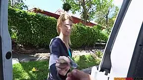 Lilli dixon outsmarts hustler for teen sex and cumshot facial