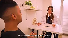 doctor's wild moans with huge cock