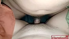 Doggystyle fucking leads to passionate missionary position, ending with a dripping creampie in her tight pussy.