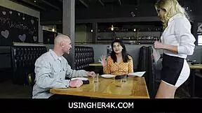 Kenzie Anne and Leda Lotharia Offer Freeuse Sex to Favorite Customers