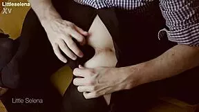 deep anal fisting in black dress