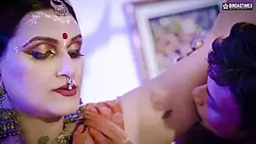 big boobs milf commands her two big cock servants in kamasutra threesome